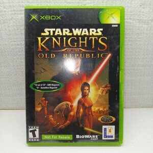 Microsoft Xbox Game - Star Wars: Knights of the Old Republic, disc & case TESTED